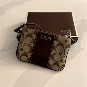 Coach Signature Collection wristlet